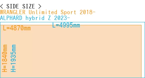 #WRANGLER Unlimited Sport 2018- + ALPHARD hybrid Z 2023-